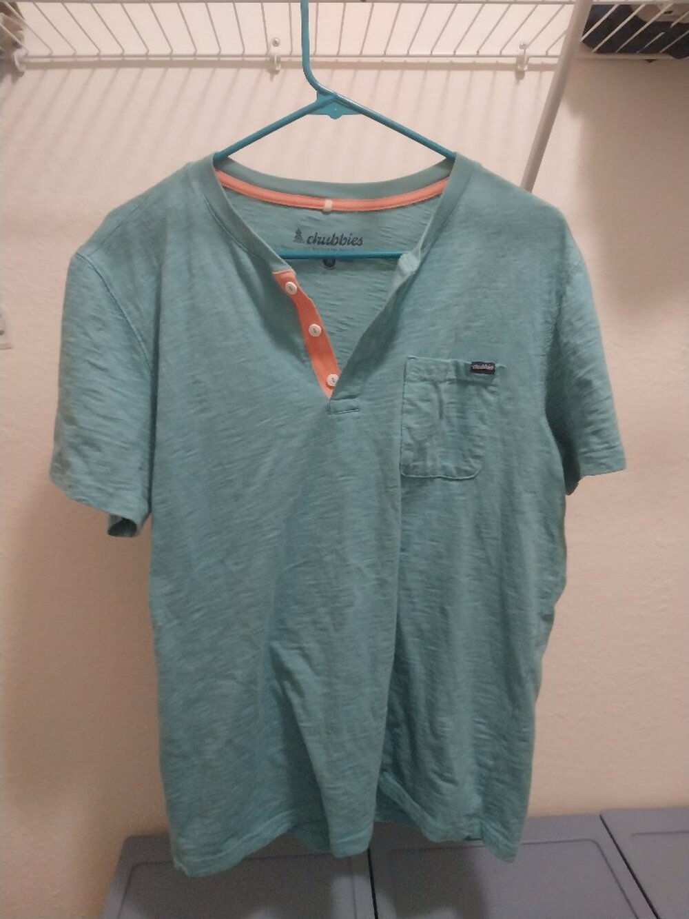 Chubbies Mens Medium Henley